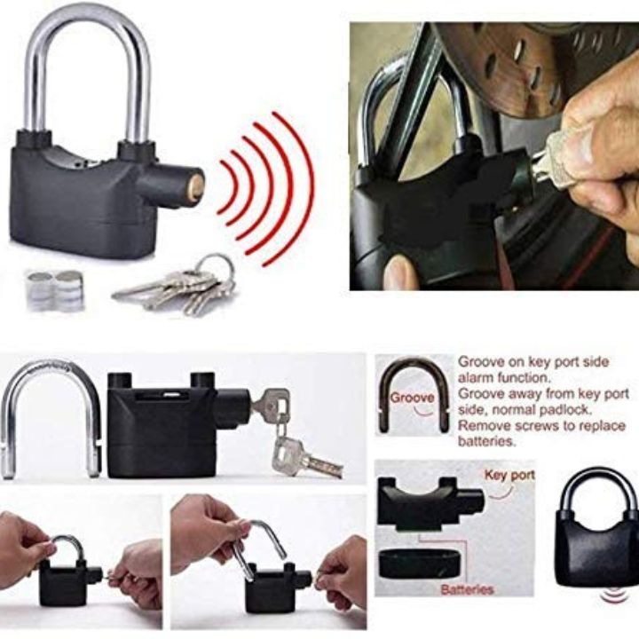 Anti-Theft Alarm Lock Touch & Alarm Lock