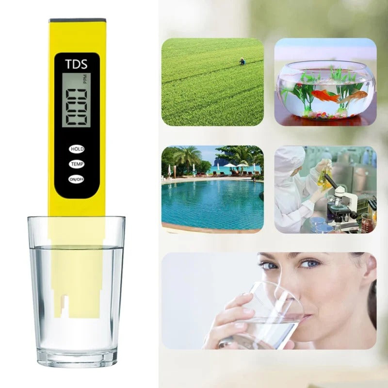 Portable LCD Digital TDS Water Quality Tester Water Testing Pen Filter Meter Measuring Tools Accessory For Aquarium Pool