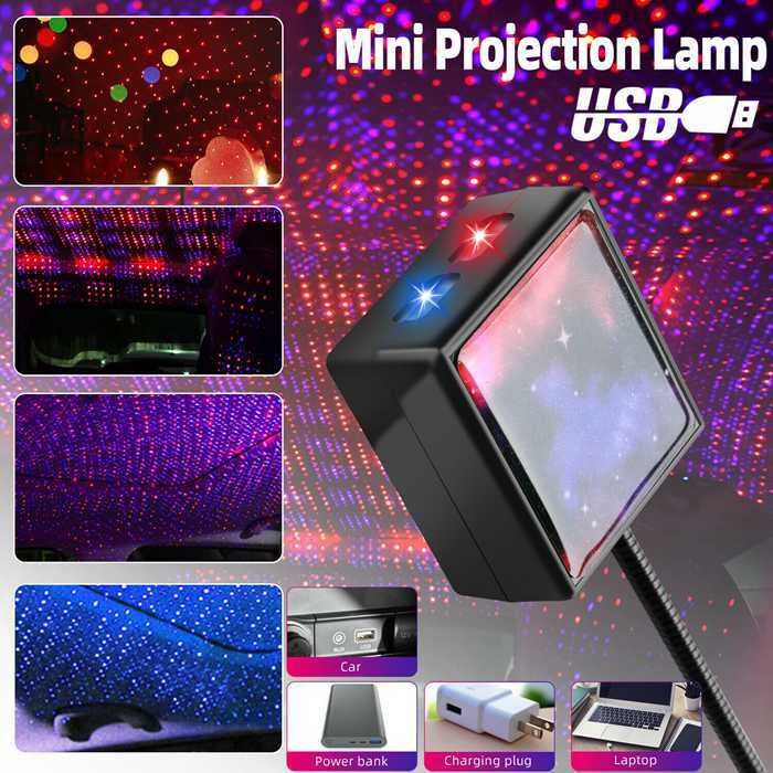 Galaxy Star Projector USB Light