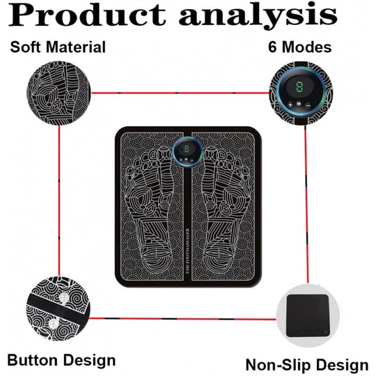 EMS Foot & Neck Massager Smart Relaxation Device
