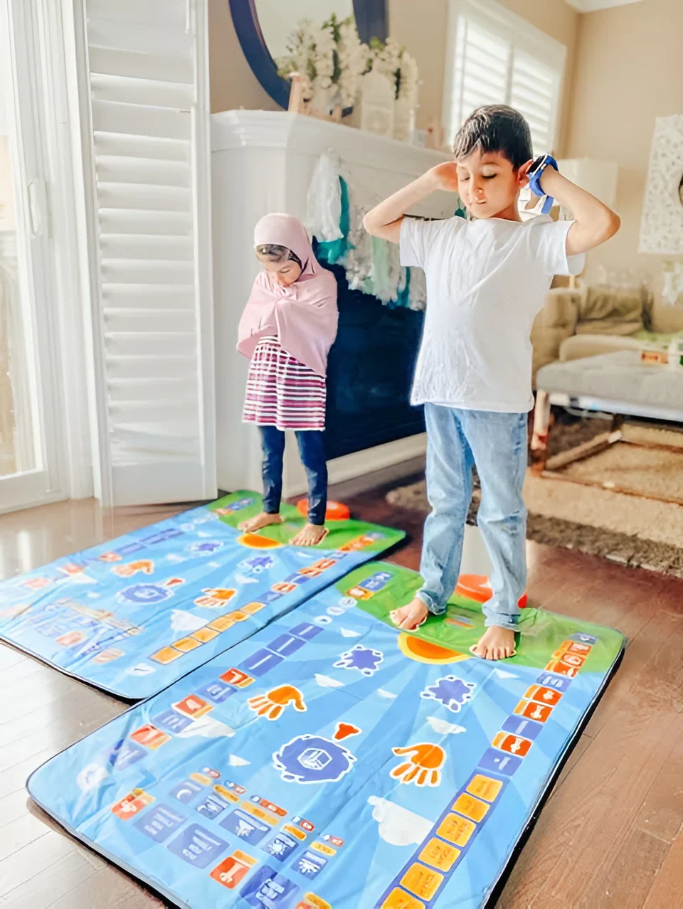 Kids Interactive Salah Learning Mat Touch & Play Prayer Educator
