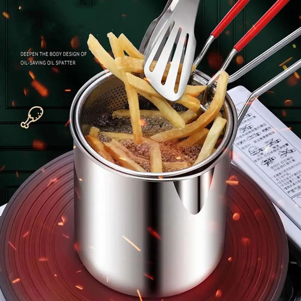 Deep Frying Pot Kitchen Fryer
