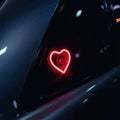 Heart Shaped LED Car Neon