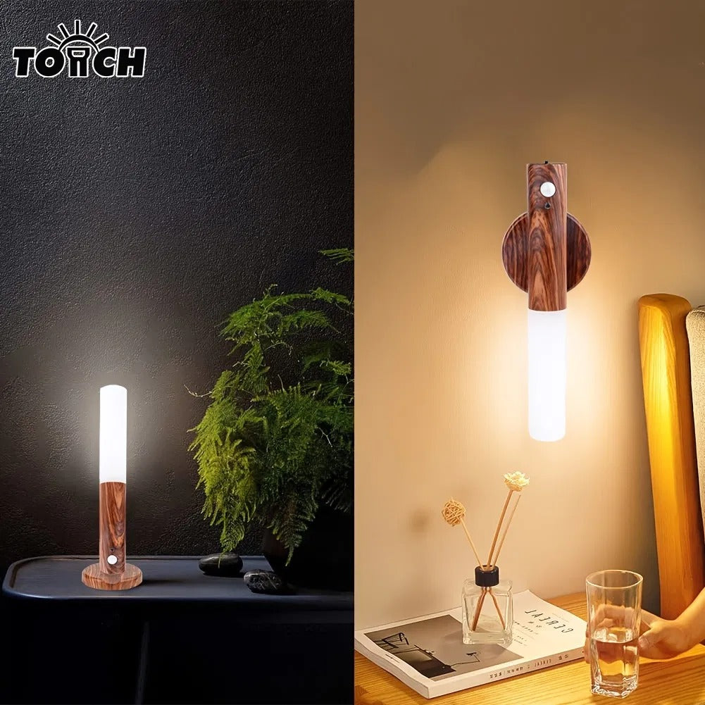 Rechargeable Motion Sensor Night Light – Magnetic Wall Lamp