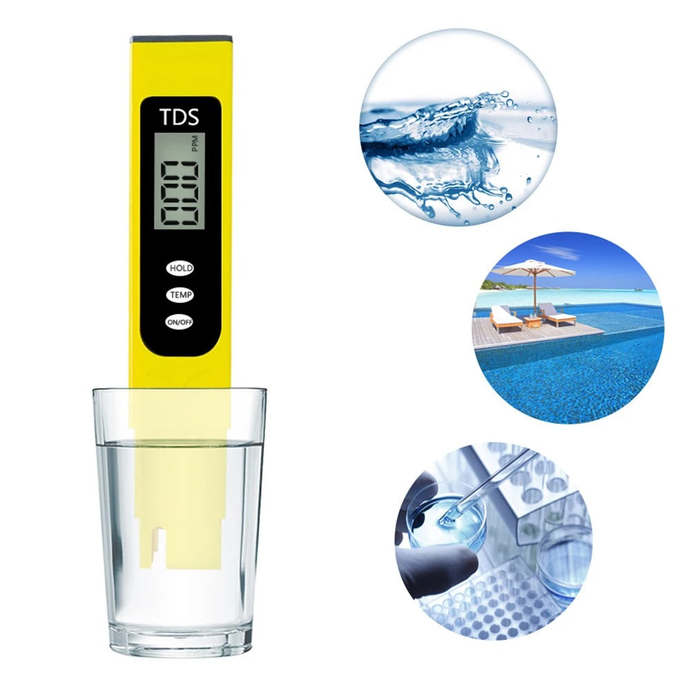 Portable LCD Digital TDS Water Quality Tester Water Testing Pen Filter Meter Measuring Tools Accessory For Aquarium Pool