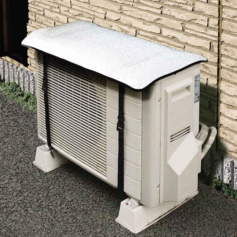 AC Outdoor Unit Cover Waterproof Dust Protection Cover for Split Air Conditioner Outdoor Unit Heavy Duty Sun Rain Heat Protection Cover for All AC Sizes