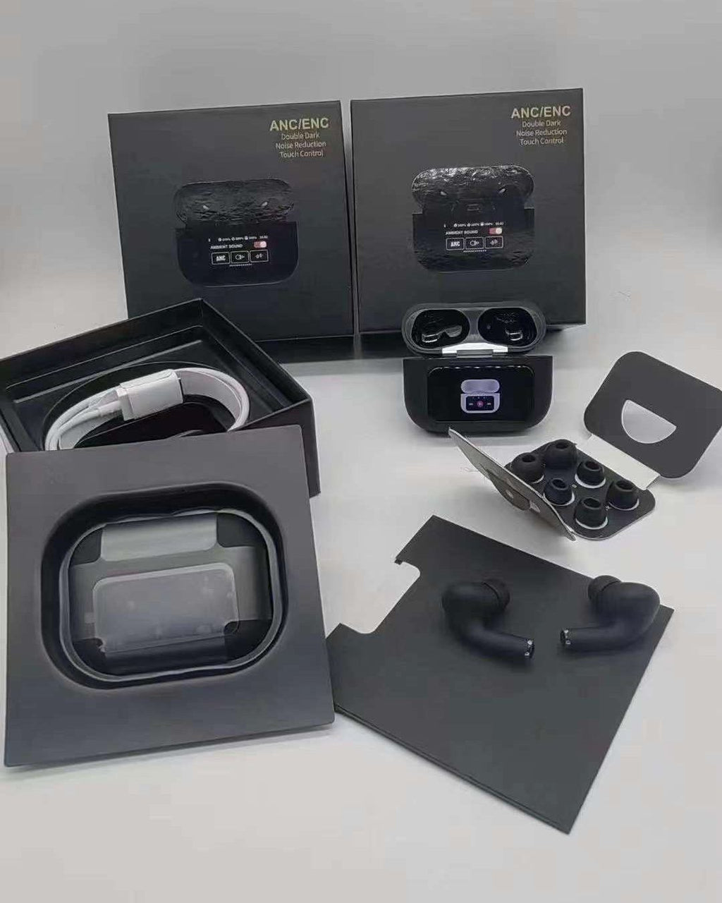 AirPods Pro 2 Buzzer Edition Black – High-Quality Wireless Earbuds for Music, Calls & Fitness