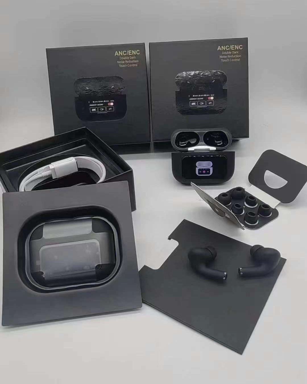 AirPods Pro 2 Buzzer Edition Black – High-Quality Wireless Earbuds for Music, Calls & Fitness