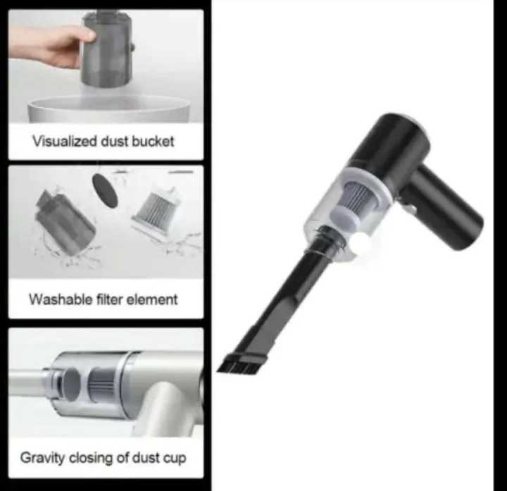 3-in-1 Portable Vacuum Cleaner Cordless Handheld with Blower