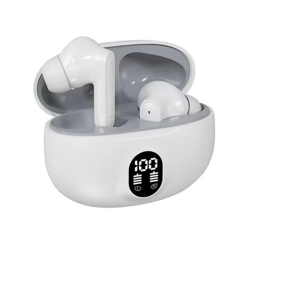 TWS 895B Wireless Earbuds ENC Noise Cancellation, LED Battery Display