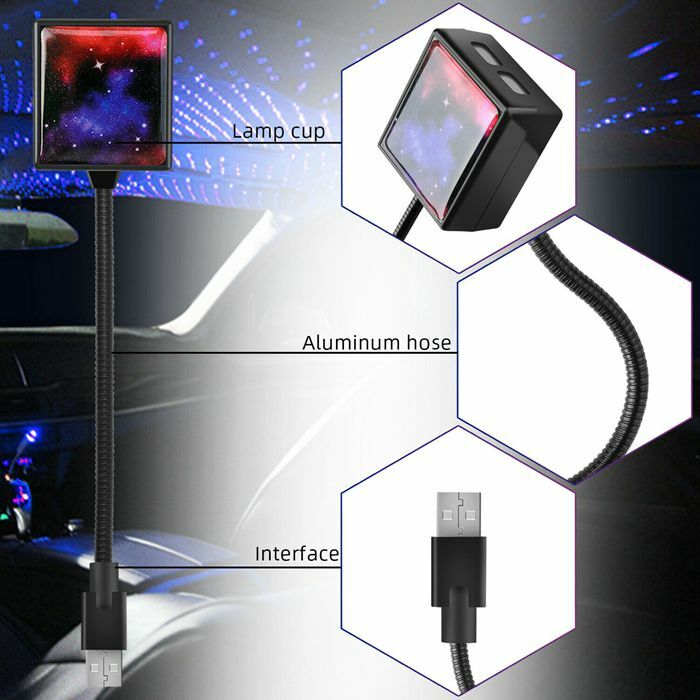 Galaxy Star Projector USB Light