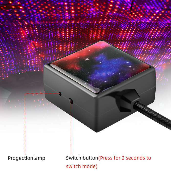 Galaxy Star Projector USB Light